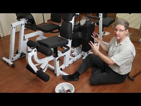 Body Solid EXM3000 gym assembly ep3