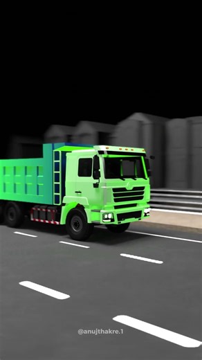 99% Drivers Don't Know This Highway Trick 🤯 | Truck Blind Spots Explained (3D Animation)🚛