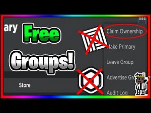 *NEW* HOW TO GET FREE GROUPS IN ROBLOX WITHOUT ANY PREMUIM OR R$!! *HURRY!* - 2021