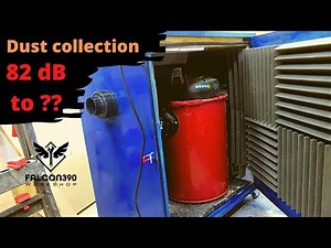 Dust collection system enclosure for my CNC.