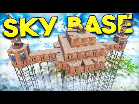 I Built the BEST Sky Base in Vanilla Rust (Big Mistake)