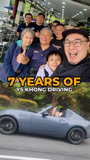7 years of YS Khong Driving! From day one to today, it’s been an incredible journey of cars, roads, reviews, and driving tips. As we roll into January 1st, this marks 7 years of passion, learning, and sharing the love for driving with all of you. Thank you for being part of the ride. Here’s to many more years ahead! #yskhong #yskhongdriving | YS Khong Driving