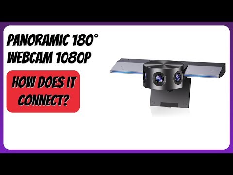 REVIEW (2025): Panoramic 180° Webcam 1080P. Features.