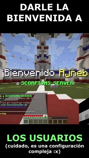 Minecraft: ¡Darle la bienvenida a los Usuarios al entrar! #minecraft #minecraftplugins #minecraftserver #minecraftservers