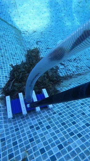 Amazing Underwater Pool Cleanup with GoPro Shots