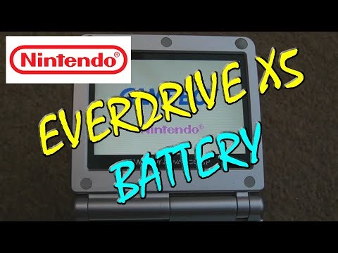 Nintendo Gameboy Advance Everdrive X5 Battery Change