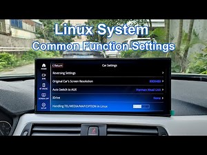 Introduction the SETTINGS of PEMP Linux CarPlay and Android Auto Screen