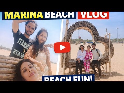 Amazing Marina Beach🏖️ Chennai | India Ka Longest Beach🌊⛱️ |Chennai.....