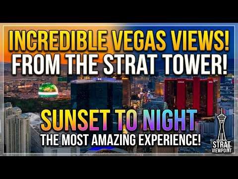 The BEST View in Las Vegas? | STRAT Tower Observation Deck