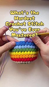 What’s the Hardest Crochet Stitch You’ve Ever Mastered #crochetstitch #crochetbeginner #crochetyarn #crochetingaddict #hellocrocherworld | Hello Crochet World
