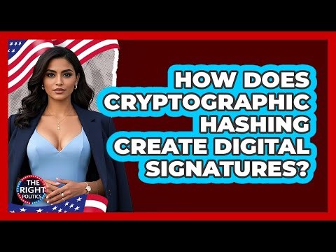 How Does Cryptographic Hashing Create Digital Signatures?