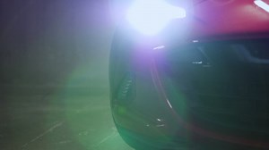 Closeup of red sports car - Free Stock Video