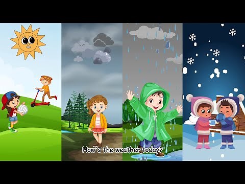 How’s The Weather? | Weather Song For Kids| Learn About Weather | Simple Songs| Kids Songs