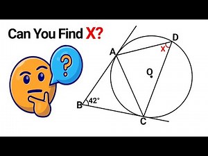 Can You Find X? | ( Circle Theorem) #geometry #maths #CircleTheorem