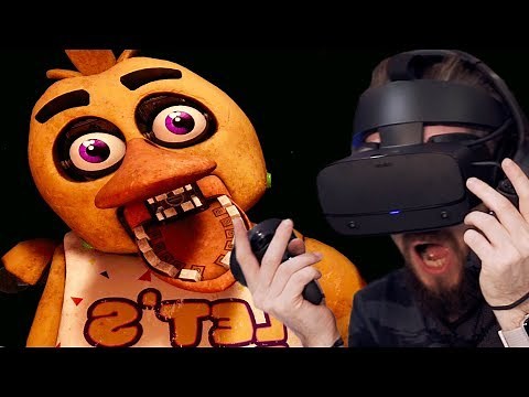 They're SO Scary Up Close in Five Nights At Freddy's VR (FNAF VR) - Part 2