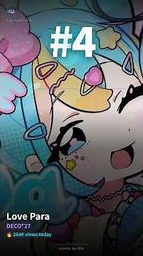 💖 Love Para smashes into the top 5 | Execution Clap Dominates! | Top 5 Best Vocaloid Songs Today