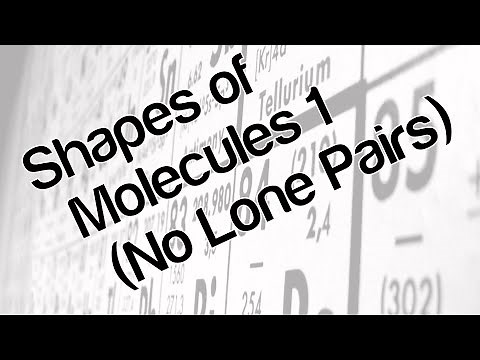 Shapes of molecules 1 (no lone pairs)