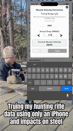 Check out my video linked below on how to get long range holds with only a phone app #hunting