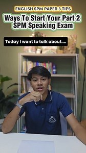 English SPM Paper 3 Tips 01 #sirasai #edufluencerskpm | Cikgu Asai