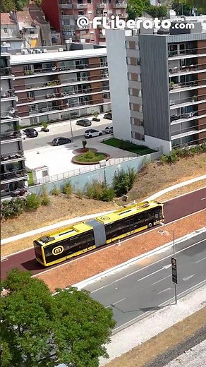 Início da operação do MetroBus do Mondego, no troço urbano, em Coimbra #metrobus #coimbra