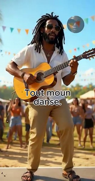 Difé Limena 🔥 | Creole Compas-Reggae Carnival Chant #shorts #aianimation #originalmusic