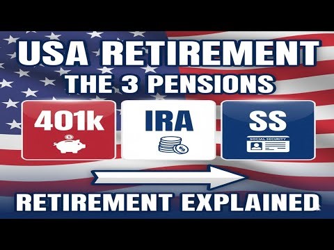 What is a US Pension , 401k & IRAs Explained | USA Pension vs 401(k) vs IRA: How Retirement Works