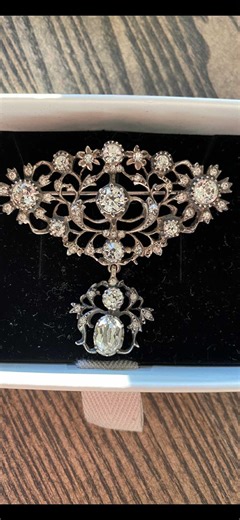 Silver Brooch - Etsy