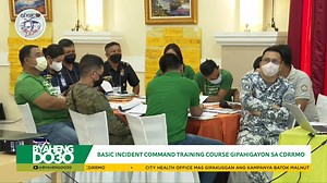 Basic incident command training course gipahigayon sa Davao City Disaster Risk Reduction and Management Office. Airing Date: July 10, 2022 | Episode 291 Byaheng DO30 • Sundays 8:00AM • GMA | Madayaw Davao