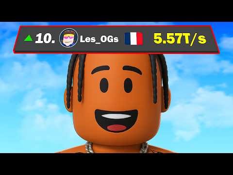 WE'RE FINALLY IN THE WORLD'S TOP 10?! (Steal A Brainrot)