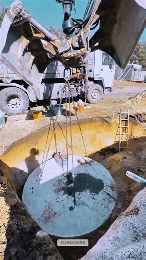 How to Chain Sling Rigging for Excavator Precise Concrete Ring Placement