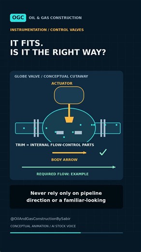Never Ignore a Control Valve Flow Arrow | Installation Basics