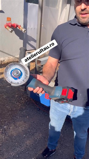 Care sunt cele mai importante funcții ale polizorului unghiular #Bosch GWS 18V-11 S? #atelierultauro #reelsviralシ #fypシ | AtelierulTau.ro