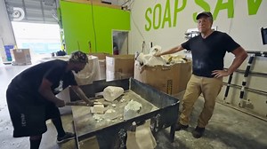 Mike Rowe meets with a crew of talented charity workers who are looking to reduce the waste produced by soaps. #DirtyJobs | Discovery Channel Australia