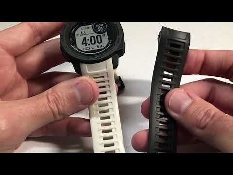 Garmin Instinct Solar - Changing the Band