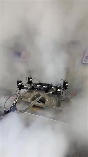 How much nitrous? All of it! Repost 👉🏼 • @nitrousexpress The NX Crossbar unleashing all 4 stages of nitrous on the flow bench. Can you guess how much HP this plate delivers? #teamnx #nitrousexpress #racing | Cheater Slick Culture