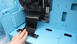 Watch pcie 3.0 riser cable Vertical installation of graphics card on Amazon Live