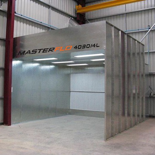 Masterflo Open Front Spray Booths