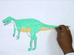 How To Draw a Alectrosaurus