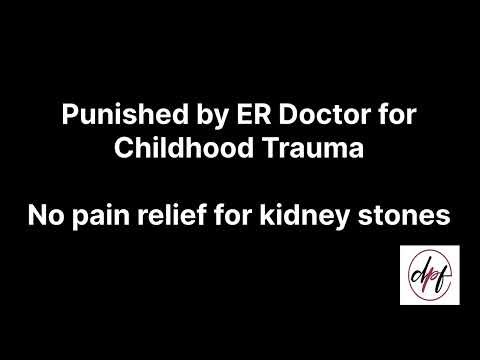 Denied Pain Relief Despite Documented Kidney Stones