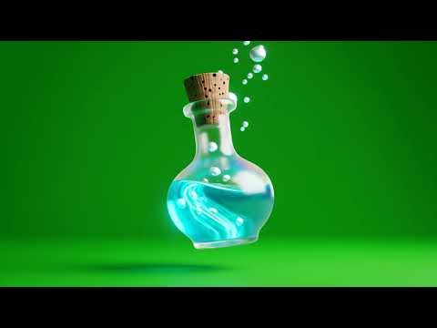 Chemical Formula Green Screen | Science Formula VFX Overlay