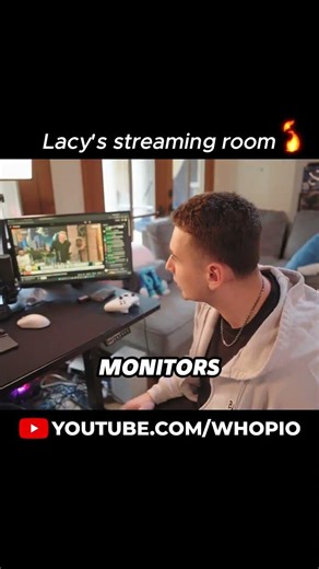 Lacy gives a full tour of his streaming room 👀🔥 #whopio