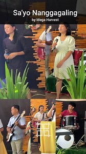 Sa'yo Nanggagaling - Mega Harvest Lyrics and Chords Key of D Hu hu Verse Aking Diyos dakilang manlilikha Lahat ay sa iyo ay nagmumula Maging buhay ko ay iyong akda Puso ko ay puno ng pagpupuri Sa labis mong bigay sa akin At sa lahat ng iyong nagawa Pre Chorus Saksi ang langit at lupa Sa kabutihan mo Lahat ng bagay sa’yo matatamo Kaya’t marapat lang ibalik sa'yo Ang papuri at pasasalamat Chorus Sa’yo nanggagaling lahat sa akin Buhay ko’t tinig ikaw ang nagtangi Biyaya’t pagpapala Kalakasan at awa