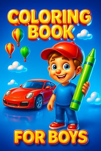 Toddler & Preschool Boys Coloring Pages | Ages 3-6 | Fun Printable Activities - Etsy