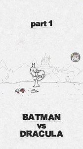 batman vs dracula🦇who will win? 🤔 #animation #batman #dracula #fight | Frozz Joy