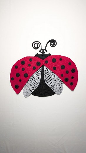 MoodyJuice on Instagram: "Ladybug top 殺 tutorial for the simple version is on my YouTube  #crochet #ladybug #stopmotion #crochetersofinstagram"