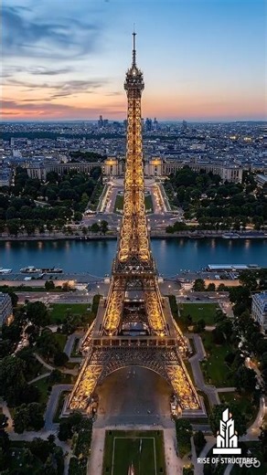 How the Eiffel Tower Was Built in 60 Seconds! ✨🗼