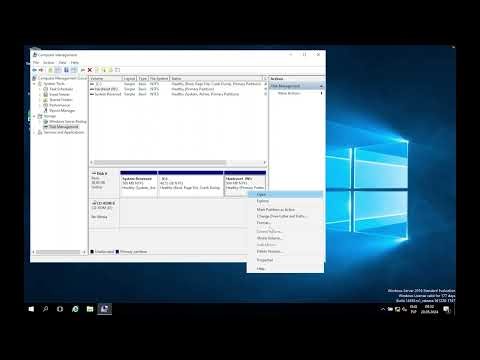 How to Format a Partition on Windows Server 2016 - Reformat Disk Space