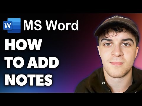 How to Add Notes in Microsoft Word (Full 2024 Guide)
