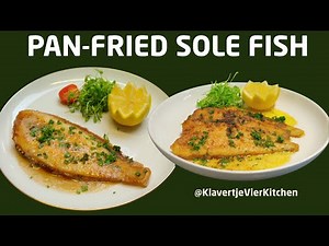 “Sole Fish Recipe | Easy Lemon Sole with Butter & Lemon Sauce”