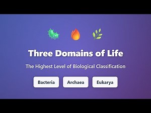 Three Domains of Life: Bacteria, Archaea, Eukarya | Biology Classification Explained
